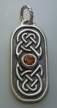 Load image into Gallery viewer, Celtic Cushion with Citrine