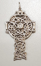 Load image into Gallery viewer, CeltArt Signature Diamond Cross White Gold