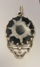 Load image into Gallery viewer, Gem Stealie Pendant with Septarian Cabochon