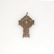 Load image into Gallery viewer, CeltArt Signature Diamond Cross White Gold

